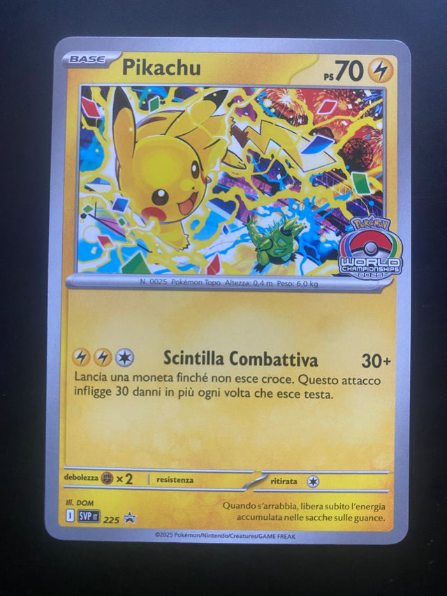 PIKACHU ENG WORD CHAMPION NM – Pokémon