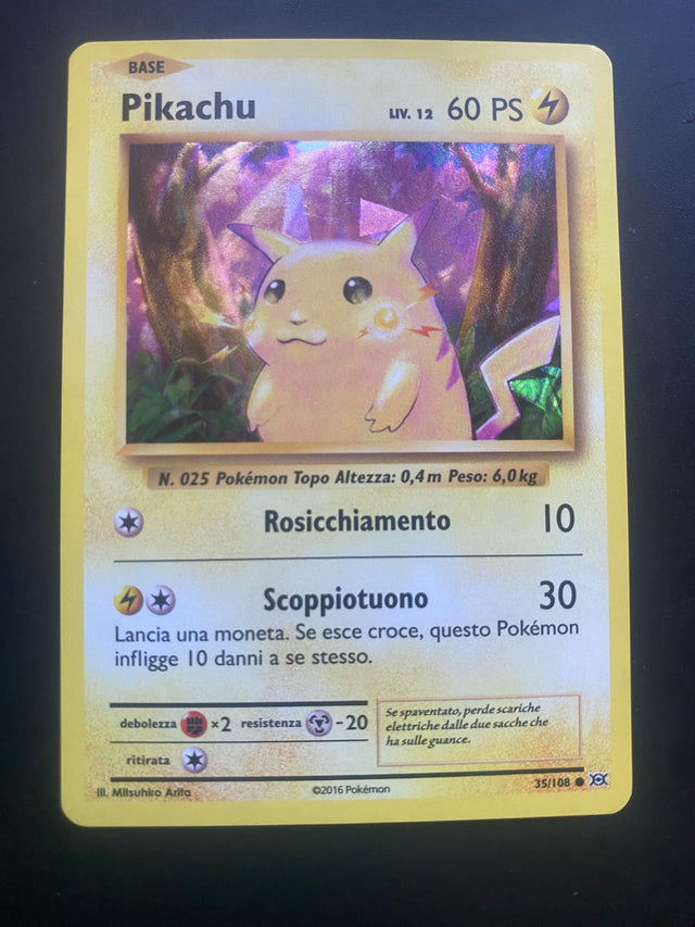 PIKACHU HOLO XY EVOLUZIONI ITA NM – Pokémon