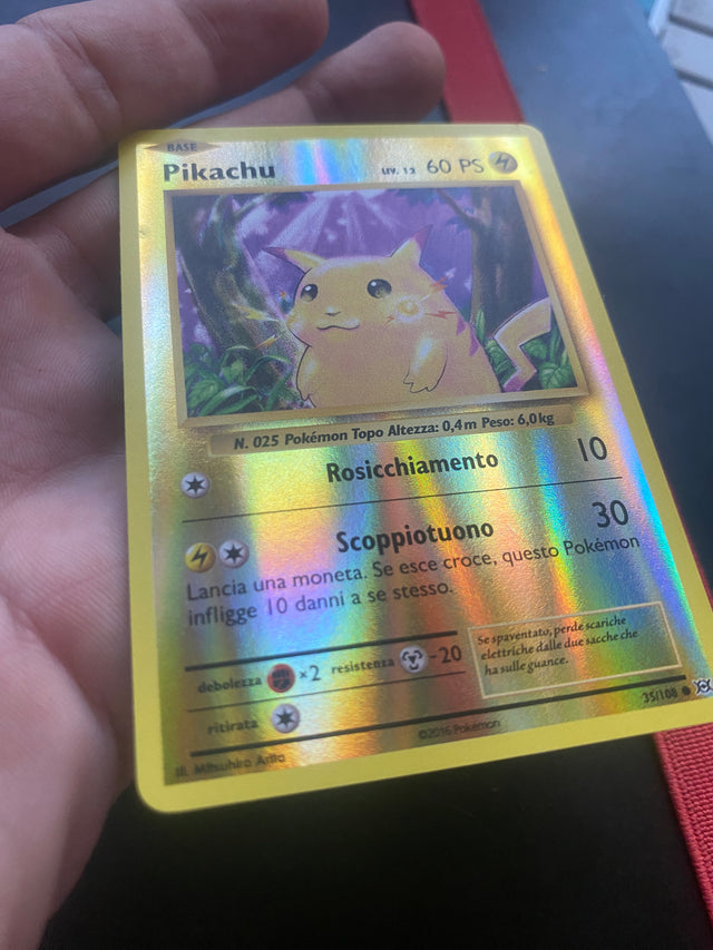 PIKACHU REVERS XY EVOLUZIONI NM – Pokémon – foto 3