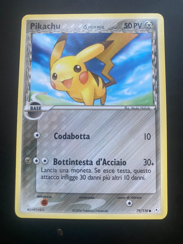 PIKACHU SPECIE DELTA ITA EX + – Pokémon