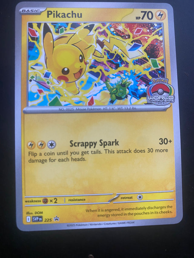 PIKACHU  ITA WORD CHAMPION NM – Pokémon