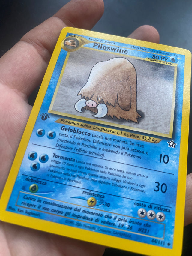 PILOSWINE 1 ED ITA EX – Pokémon – foto 3