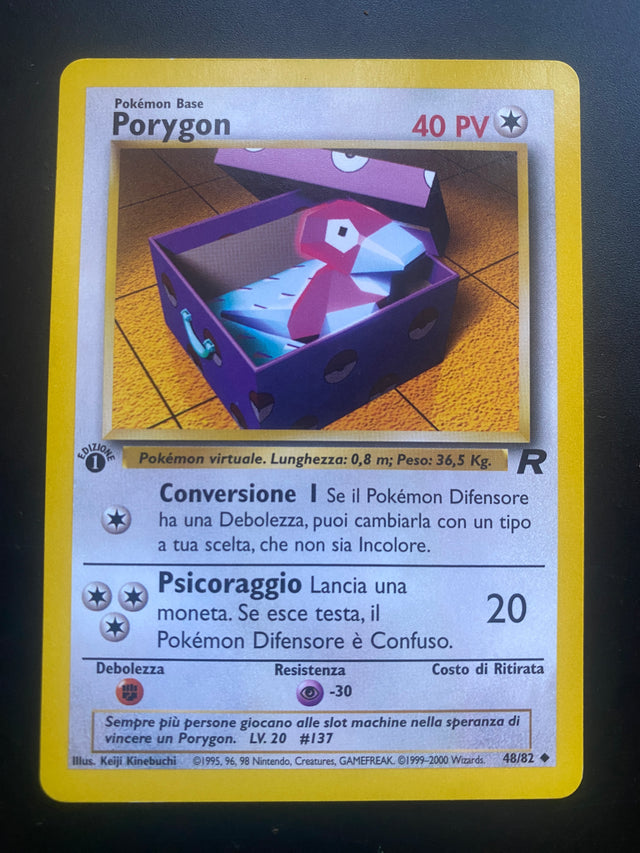 PORYGON 1 ED ITA GOOD – Pokémon