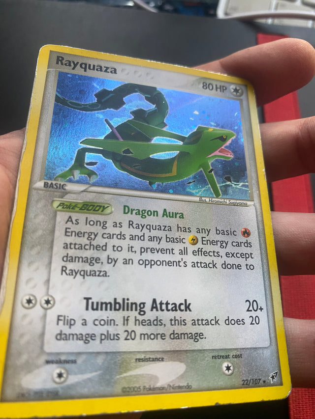 Rayquaza Holo 22/107 ENG Lightly Played – Pokémon – foto 3