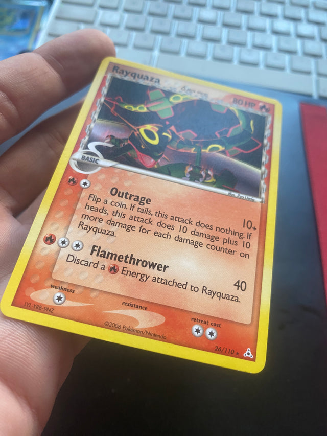 Rayquaza δ 26/110 ENG Near Mint EX Holon Phantoms – Pokémon – foto 3