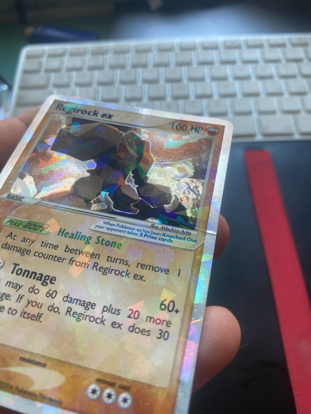 Regirock ex EX Hidden Legends 98/101 ENG GOOD+ (Grinza Frontale) – Pokémon – foto 3