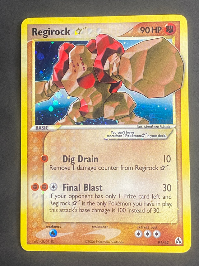 REGIROCK EX LEGGENDA DI HOLON 2006 – Pokémon