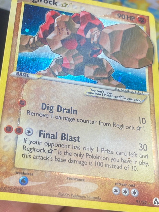REGIROCK EX LEGGENDA DI HOLON 2006 – Pokémon – foto 12