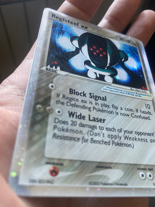 Registeel ex 100/106 ENG EX+ EX Emerald – Pokémon – foto 3