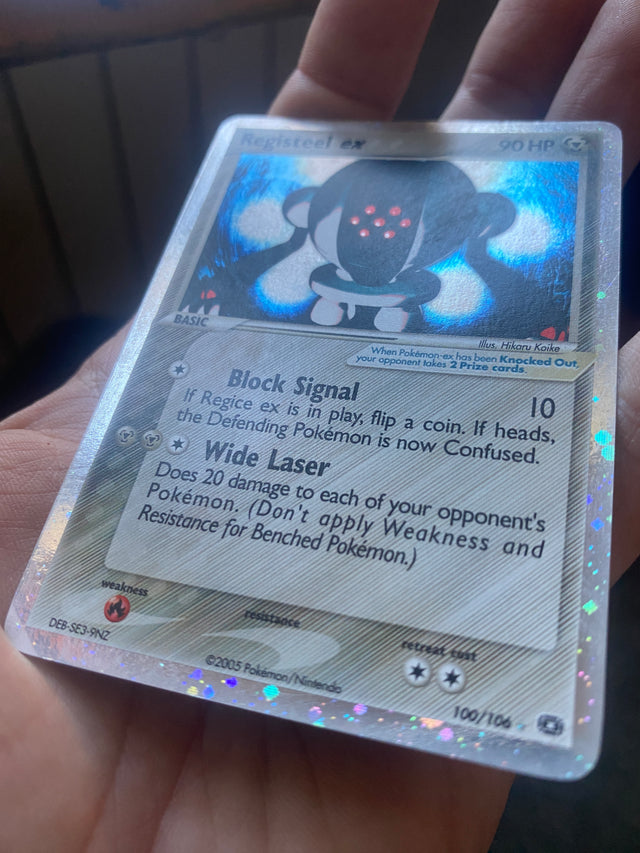 Registeel ex 100/106 ENG EX+ EX Emerald – Pokémon – foto 4