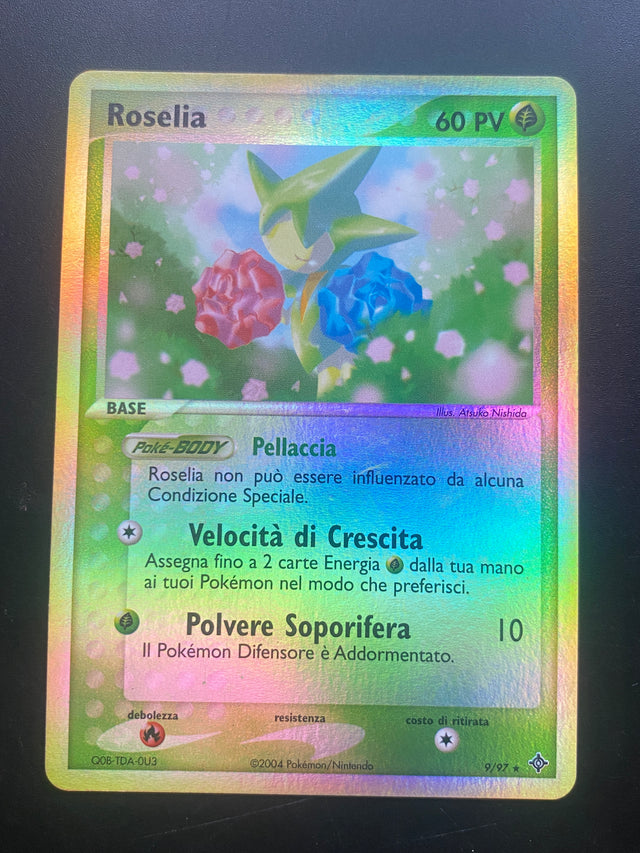 Roselia Holo Reverse ITA EX – Pokémon