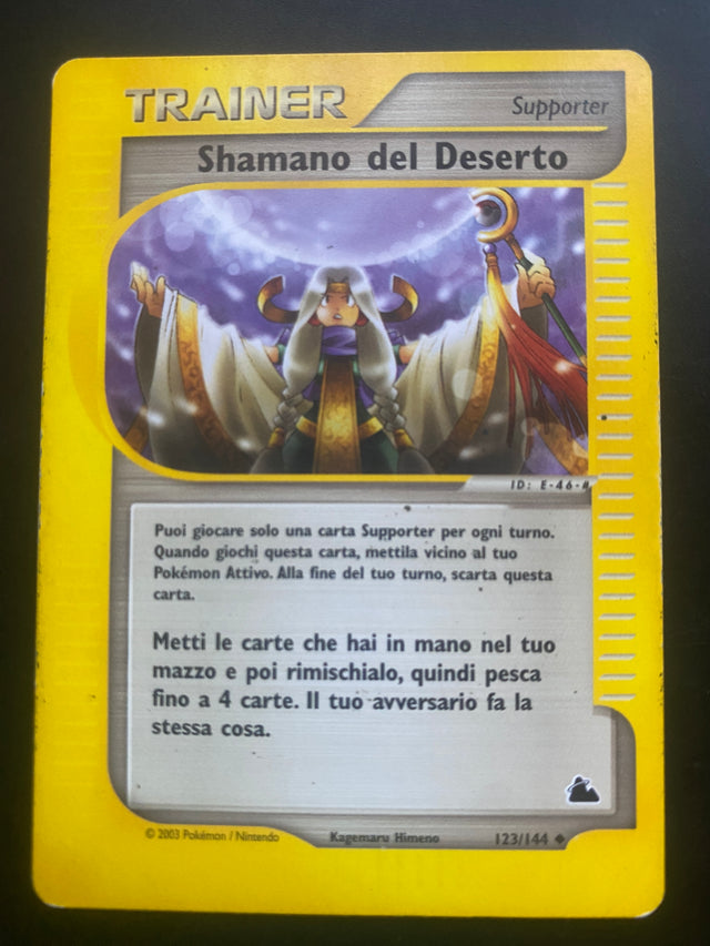 Desert Shaman (Sciamano del Deserto) Skyridge ENG GOOD – Pokémon