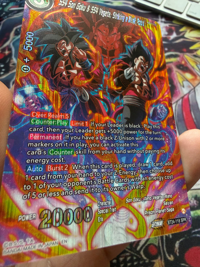 Dragon Ball SS4 Vegeta & Goku SPR BT24-118 – Dragon Ball – foto 4