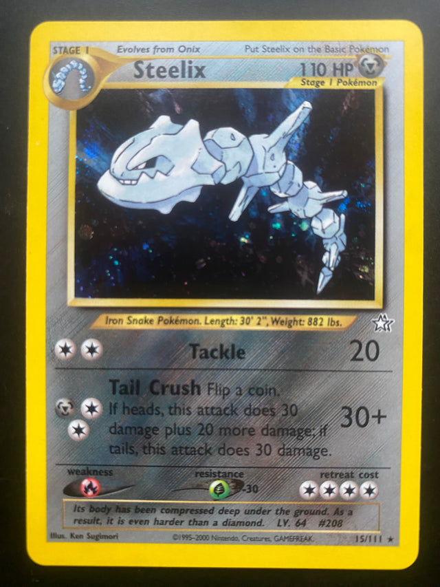 Steelix Holo ENG EX Neo Genesis – Pokémon