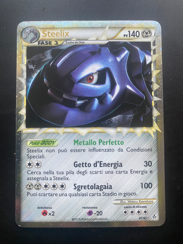 Steelix Prime Holo EX HeartGold SoulSilver – Pokémon