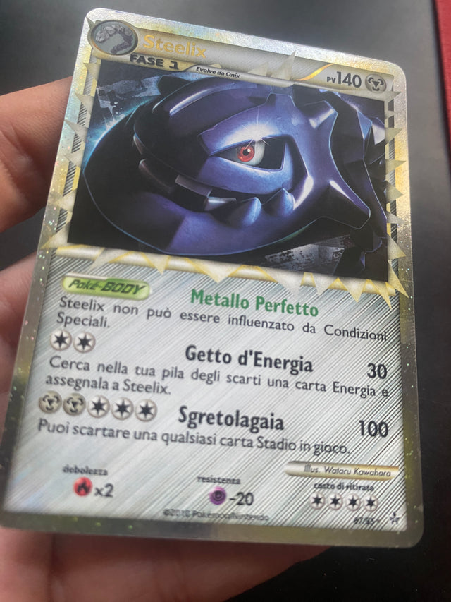 Steelix Prime Holo EX HeartGold SoulSilver – Pokémon – foto 3