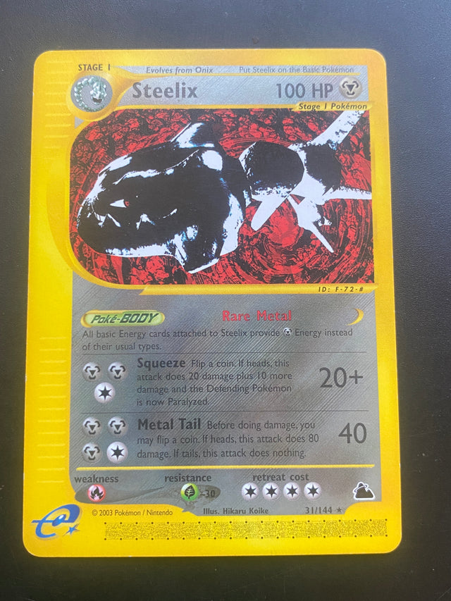 STEELIX SKYDRIGE NO HOLO GOOD – Pokémon