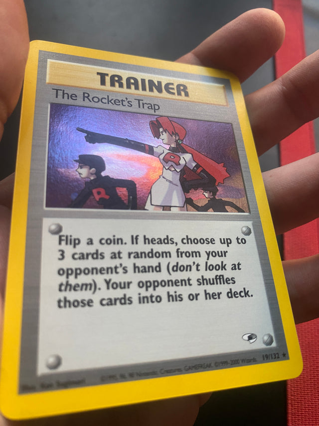 The Rocket's Trap ENG GOOD+ Gym Heroes – Pokémon – foto 3