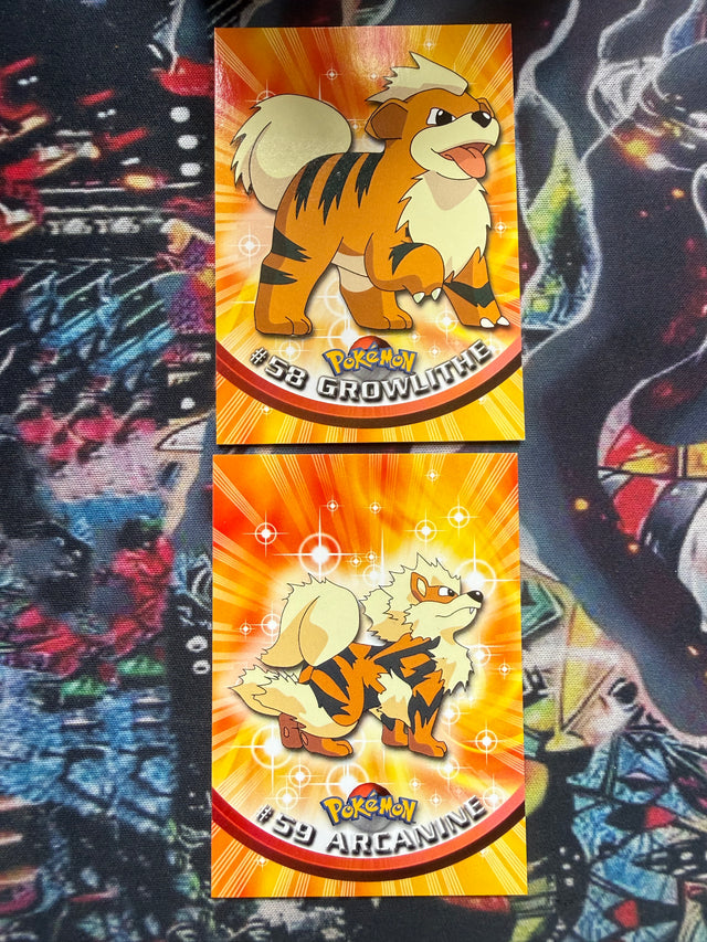 Topps duo Arcanine EX No Holo – Pokémon