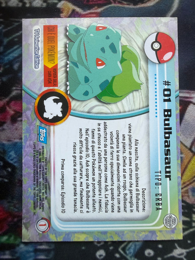 Topps Bulbasaur holo – Pokémon – foto 3