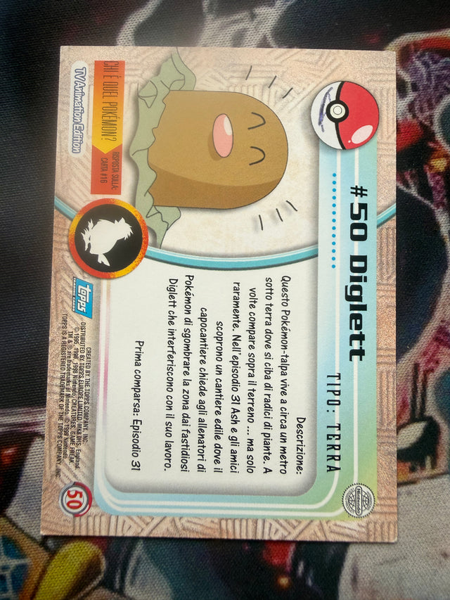 Topps Diglett No Holo - EX (Excellent) – Pokémon – foto 2