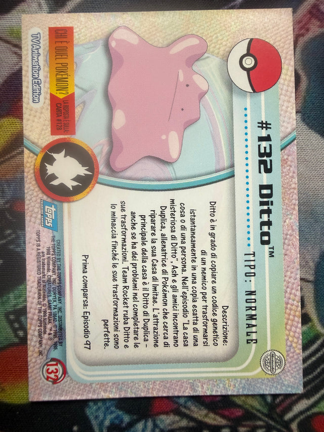 Topps Ditto No Holo - EX (Excellent) – Pokémon – foto 2