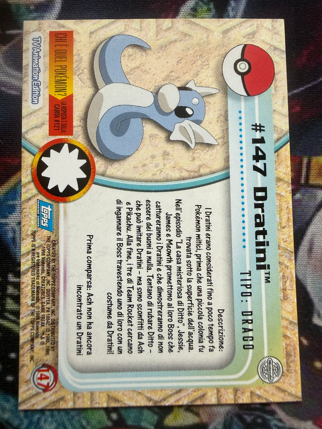 Topps Dratini Holo – Carta Pokémon EX (Excellent) – Pokémon – foto 2