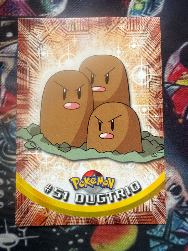 Topps Dugtrio No Holo - EX (Excellent) – Pokémon