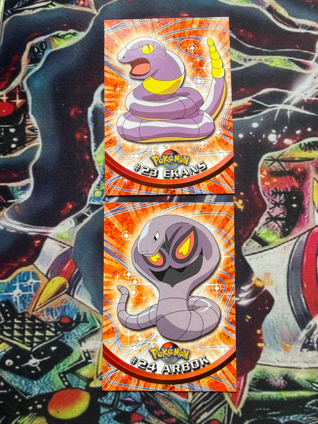 Topps duo Ekans | Good | No Holo – Pokémon