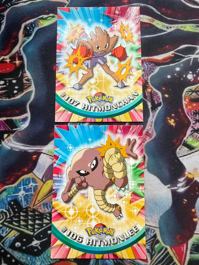 Topps duo Hitmonlee | EX | No Holo – Pokémon