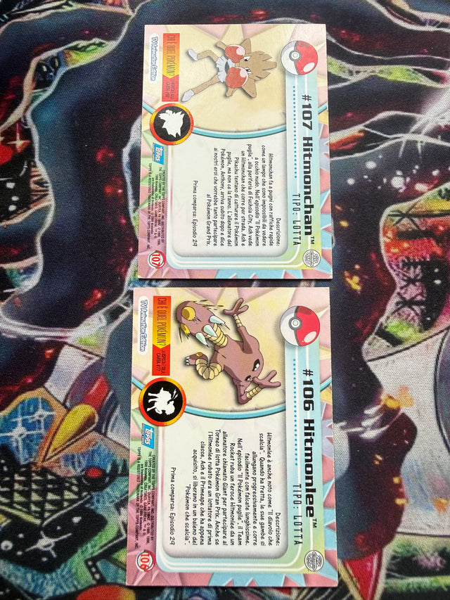 Topps duo Hitmonlee | EX | No Holo – Pokémon – foto 2