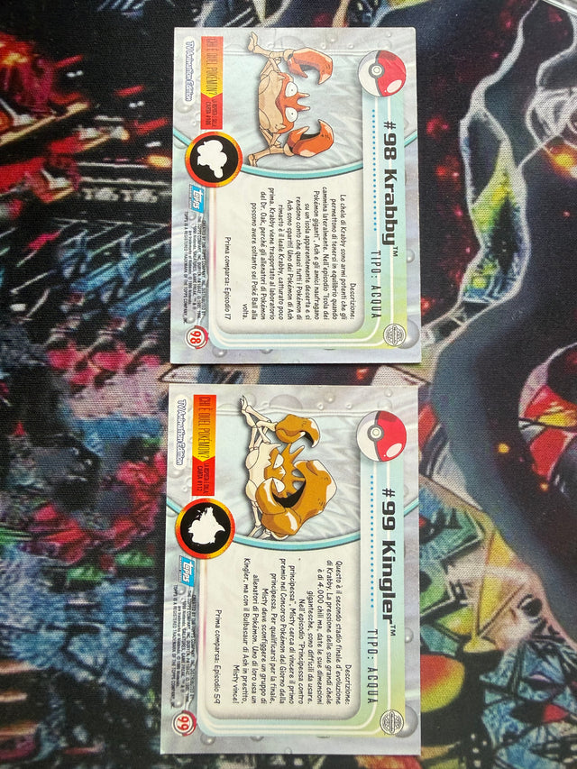 Topps Duo Kingler – Carta Pokémon EX (Excellent) – Pokémon – foto 3