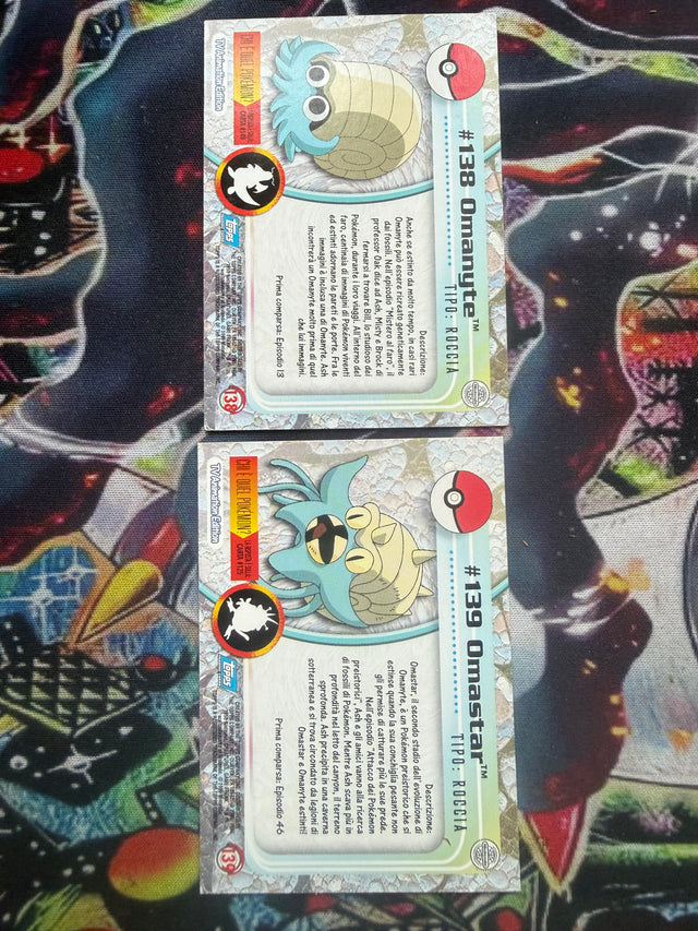Topps Duo Omastar - Condizione EX – Pokémon – foto 2