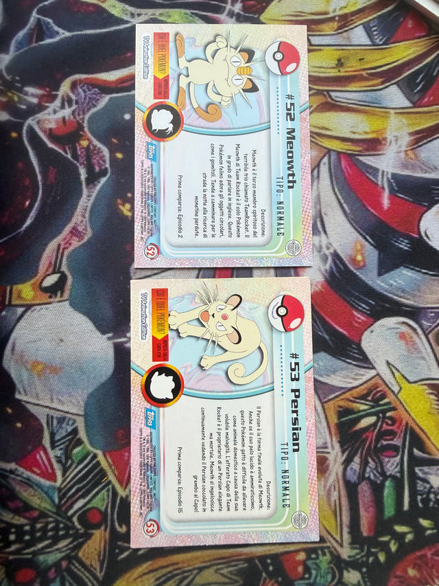 Topps duo Persian – Pokémon – foto 2