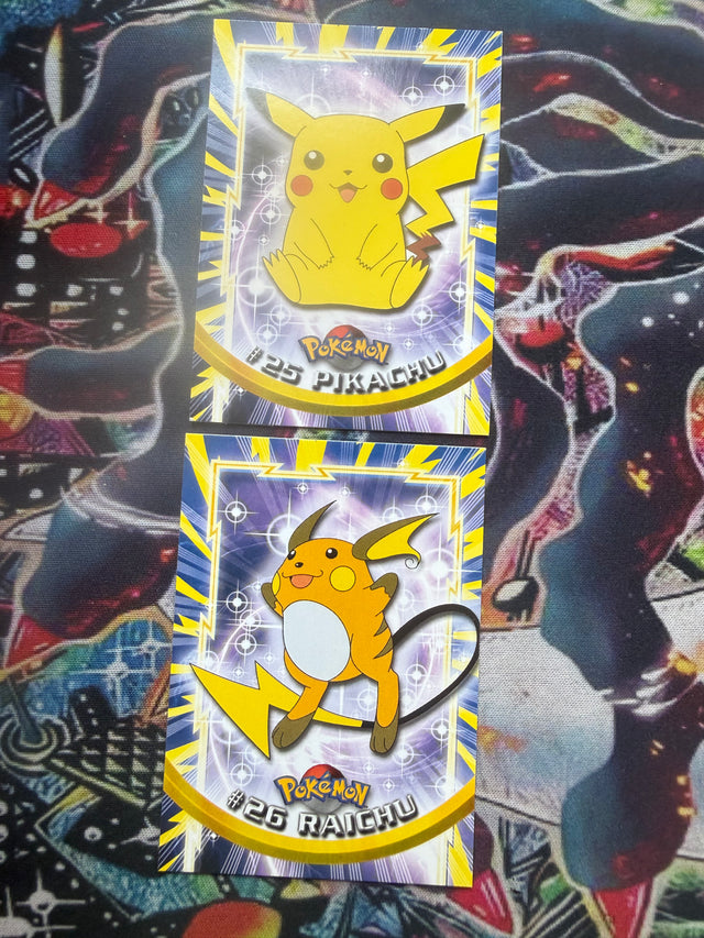 Topps Raichu No Holo - EX (Excellent) – Pokémon