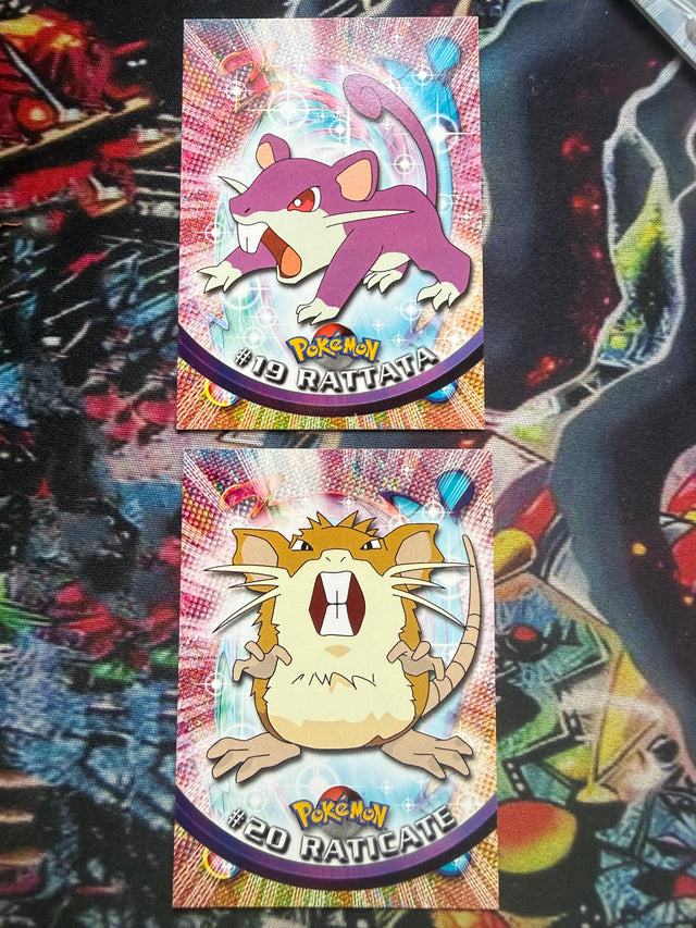 Topps Duo Raticate – Carta Pokémon EX (Excellent) – Pokémon