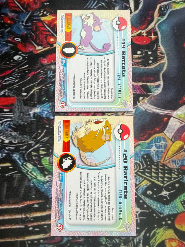 Topps Duo Raticate – Carta Pokémon EX (Excellent) – Pokémon – foto 2
