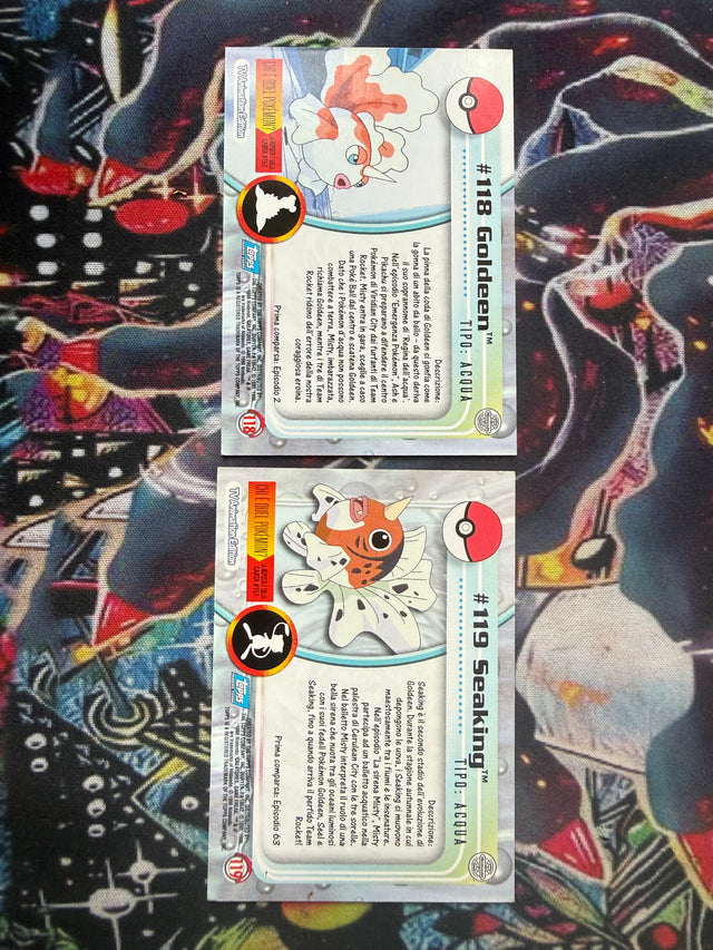 Topps Duo Seaking – Carta Pokémon EX (Excellent) – Pokémon – foto 2
