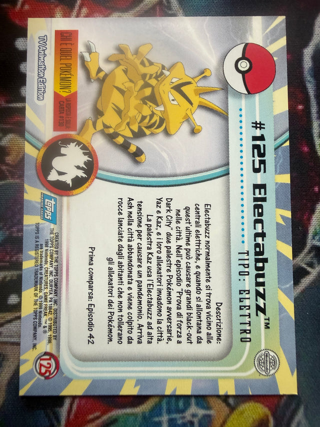 Topps Electabuzz No Holo - EX (Excellent) – Pokémon – foto 2