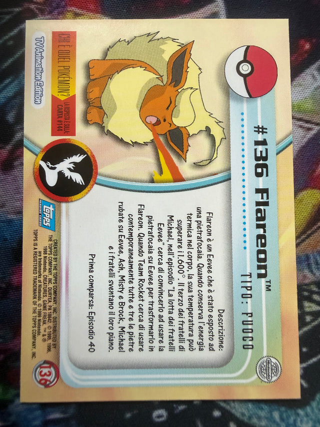 Topps Flareon | EX | No Holo – Pokémon – foto 2