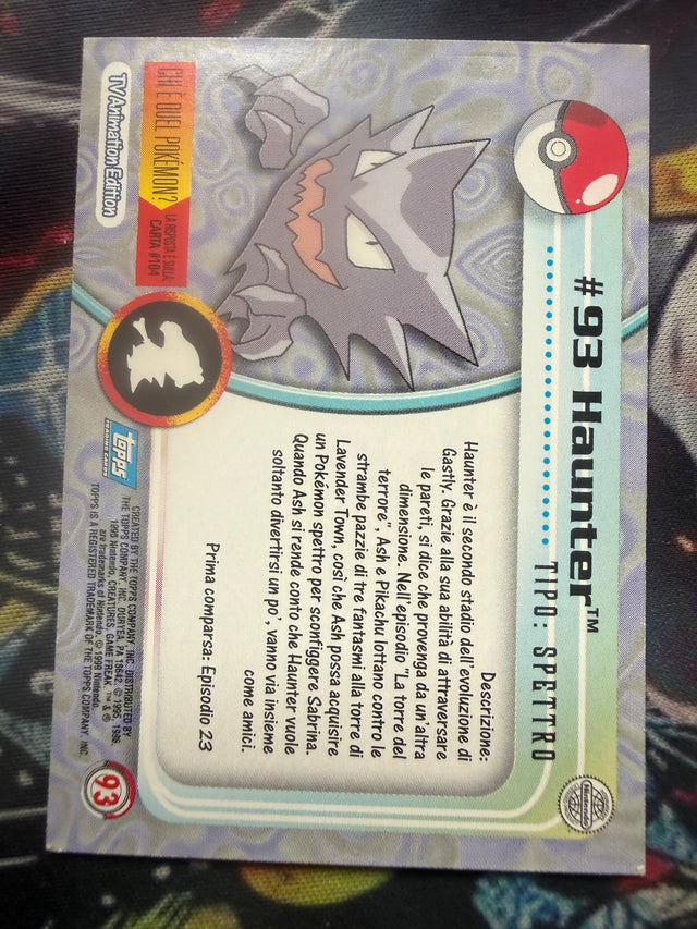 Topps Haunter No Holo - EX (Excellent) – Pokémon – foto 2