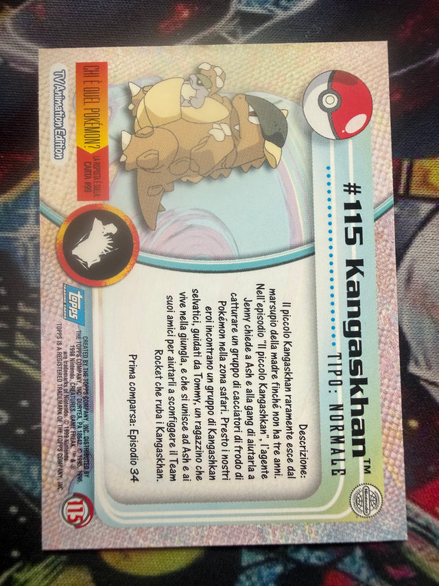 Topps Kangaskhan No Holo - EX (Excellent) – Pokémon – foto 2