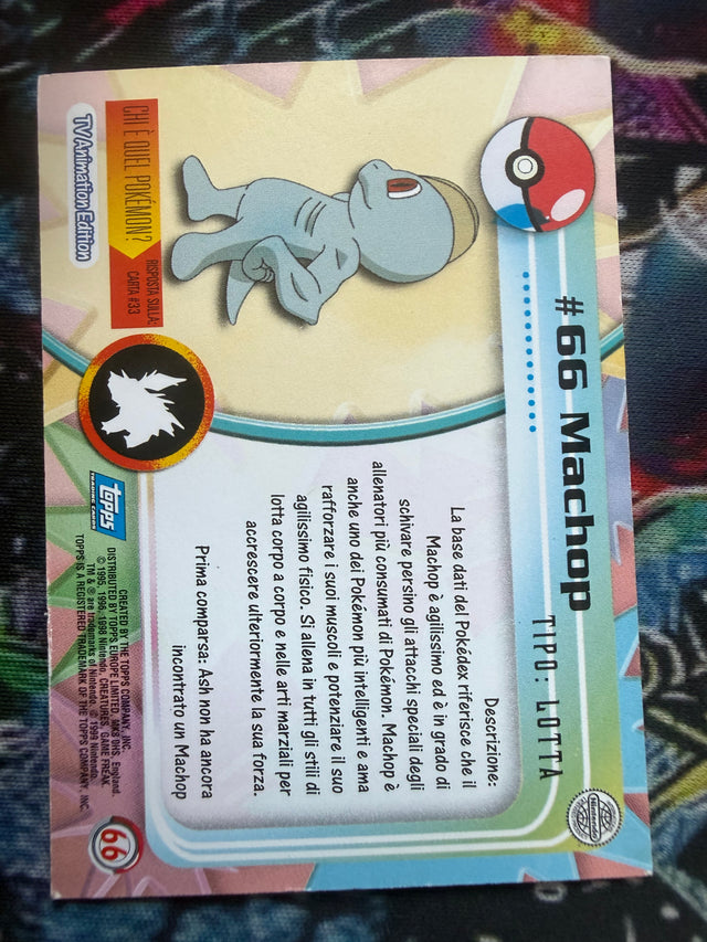Topps Machop holo | EX | Holo – Pokémon – foto 2