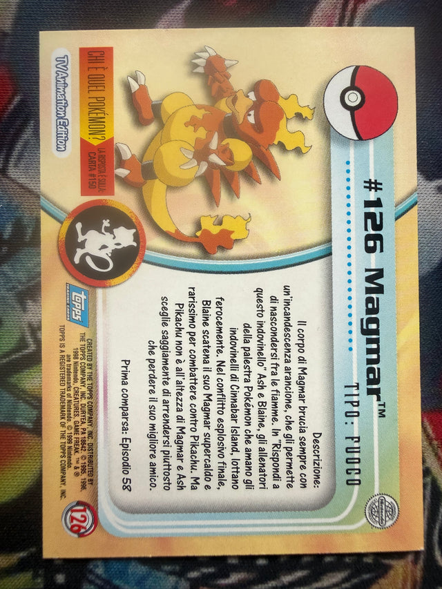 Topps Magmar No Holo - EX (Excellent) – Pokémon – foto 2