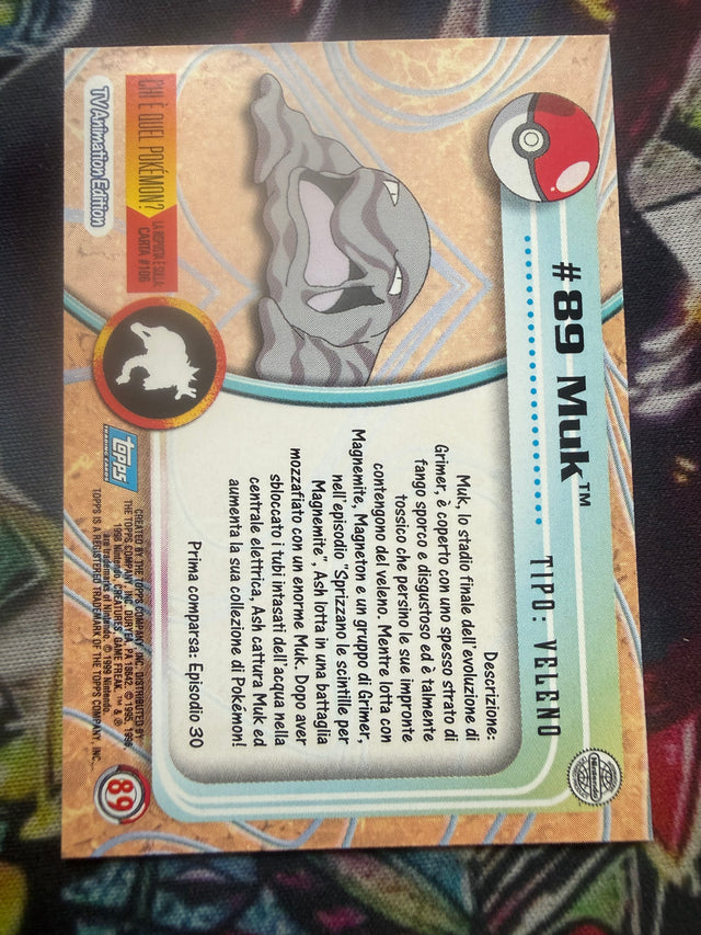 Topps Muk No Holo - EX (Excellent) – Pokémon – foto 2