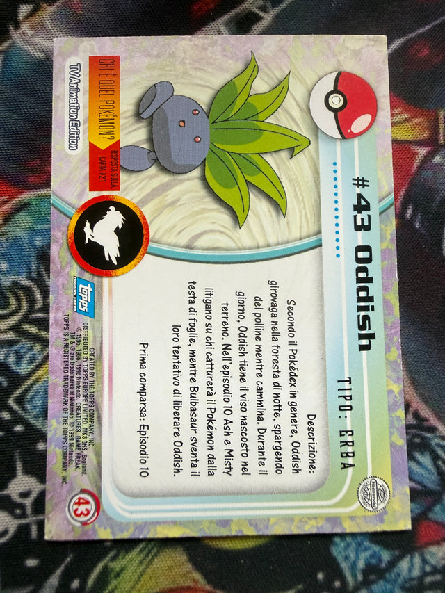 Topps Oddish holo | EX | Holo – Pokémon – foto 3