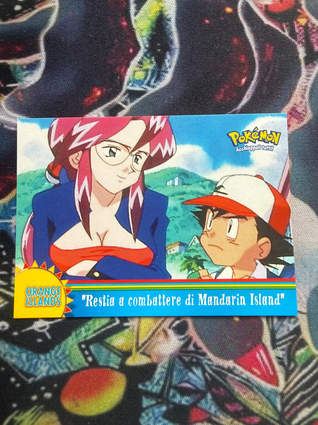 Topps Pokémon Orange Island Ash e Lady No Holo – Pokémon