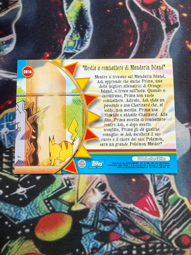 Topps Pokémon Orange Island Ash e Lady No Holo – Pokémon – foto 2