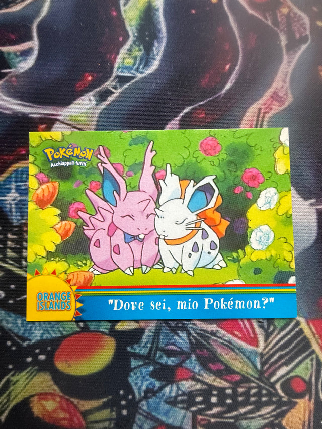 Topps Pokémon Orange Island Nidorino e Nidorina No Holo – Pokémon