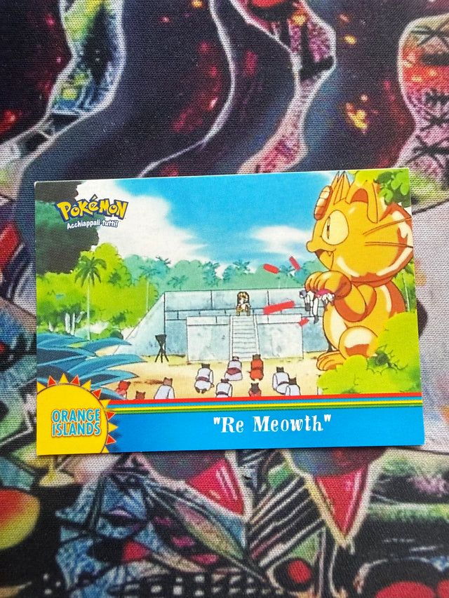 Topps Pokémon Orange Island Meowth Gold No Holo – Pokémon